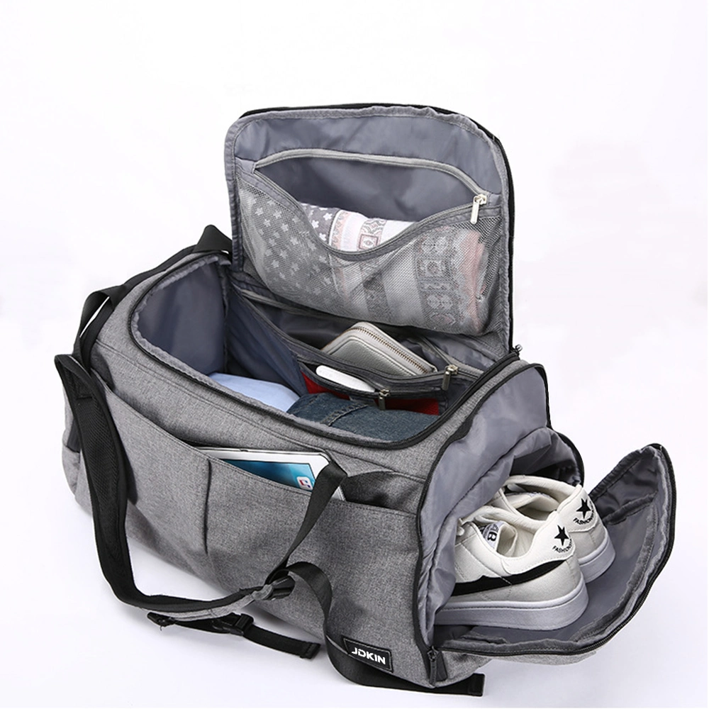 Sportstravel Tote Duffel Gym Bag Backpack with Shoe Compartment