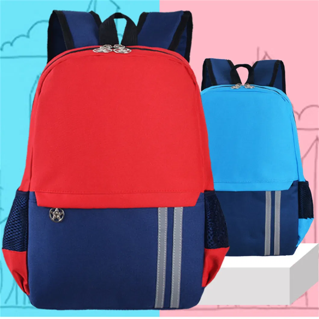 Mini Contrast Color Kids Backpack for Preschool and Elementary School Students