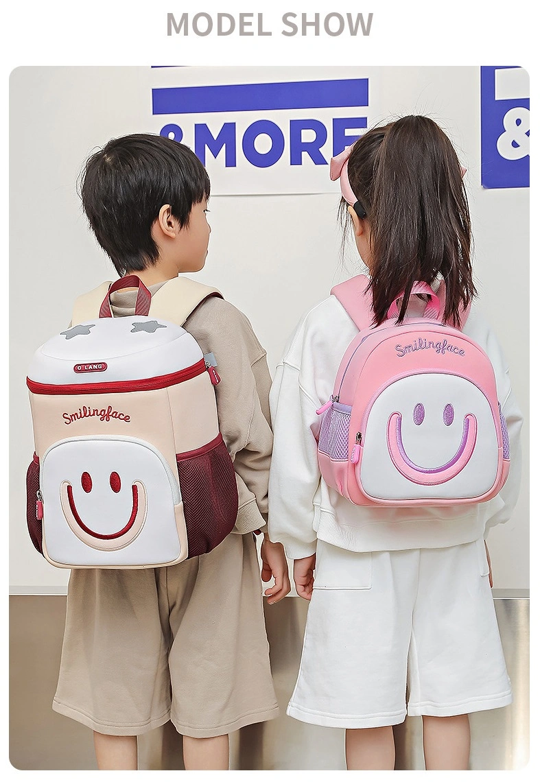 Mochilas Customized Wholesale Cute Cartoon Kid School Bag Breathable Material Preschool Nursery Backpack