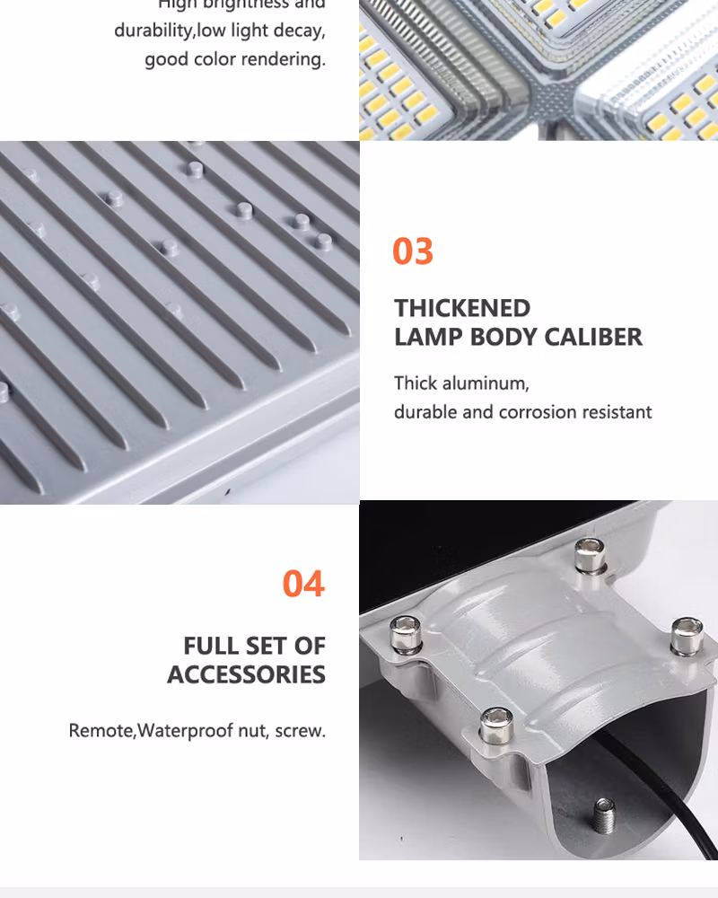 High Brightness Solar Bulb Light LED Emergency LED Aluminum Solar Street Light