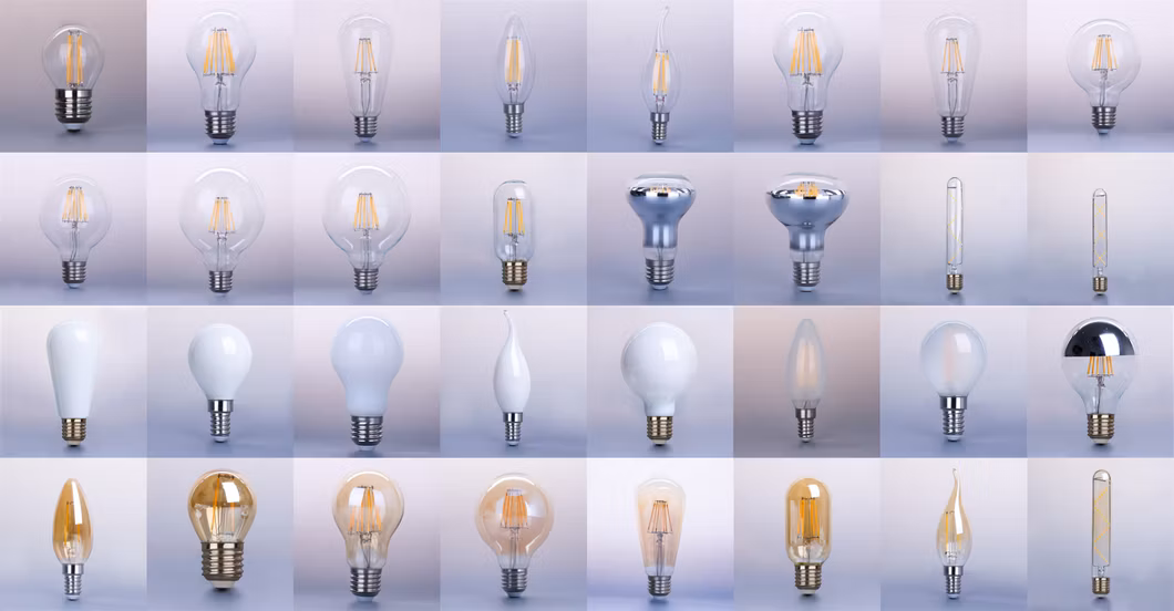 G40 5W Clear Globe Bulb C7 Sockets G45 Soft LED Filament Bulb