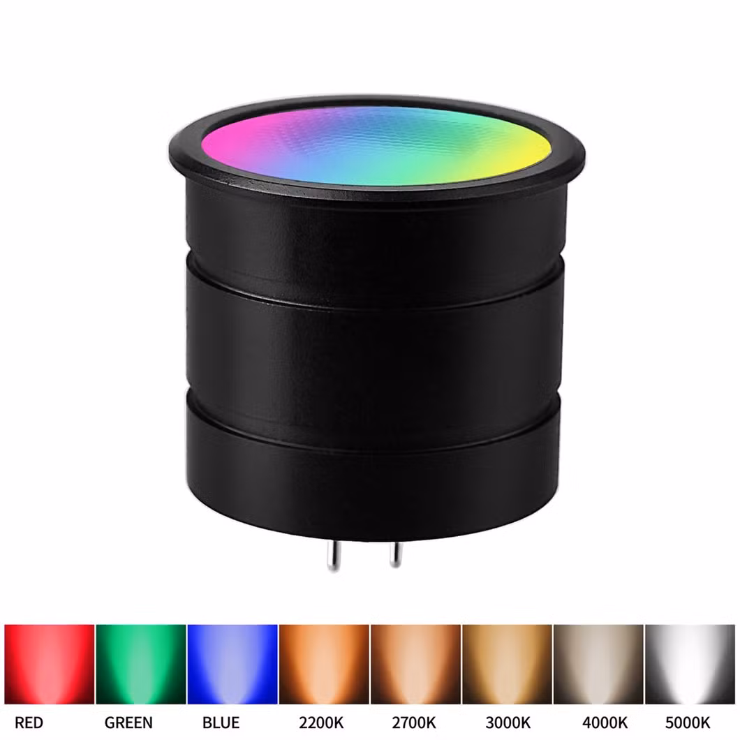 Aluminum MR11 Gu4.0 LED Bulb 3watt 8-18V for Outdoor Landscape Spotlights Accent Recessed Light