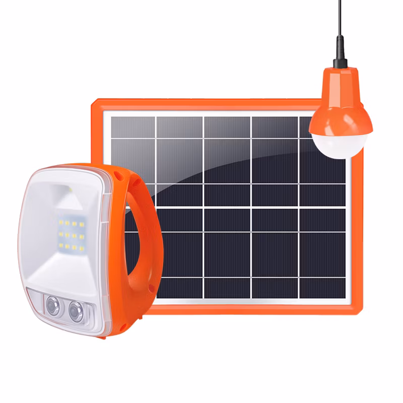 Lighting Global Certified Emergency Solar Lantern Solar Light P7 Waterproof with Super Bright LED Bulb