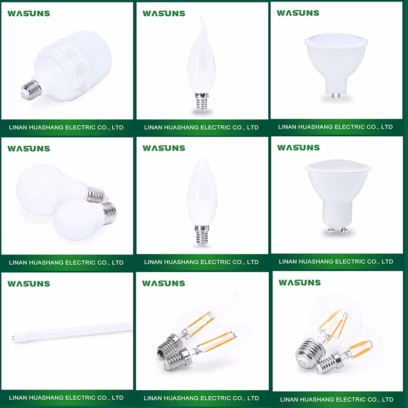 Ce RoHS 85-265V Aluminum 5W 9W 12W 15W E27 2700K/Warm White LED Lamp Light Bulb