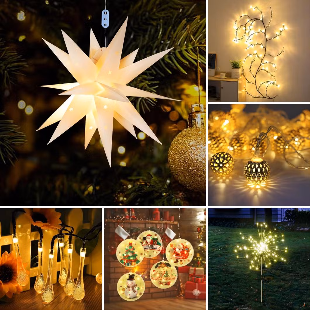 OEM Factory Customized Xmas Rope Light Christmas Light LED Bulb Xmas Waterfall Light LED Christmas Tree Light Small Christmas Tree Light Manufacturer in China