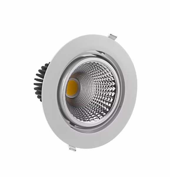 Bedroom Kitchen Indoor Light 15W Round Recessed Lamp Warm /Cold White LED Bulb LED Spot Lighting Downlight