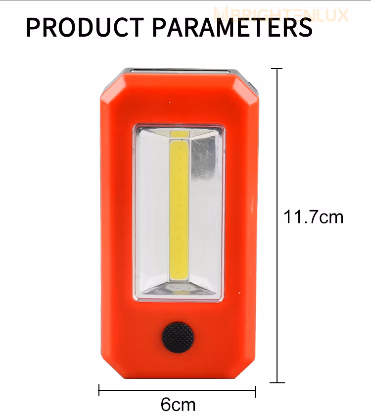 Brightenlux High Lumens 3 Modes Magnet Multi-Function USB Rechargeable Small Mini COB Bulb LED Work Light