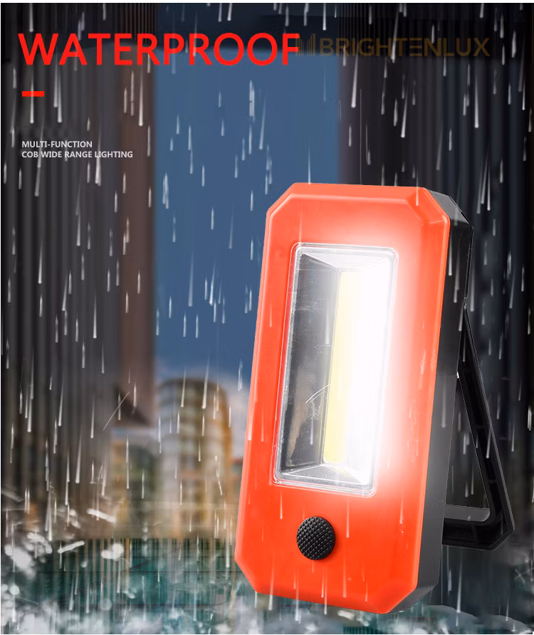 Brightenlux High Lumens 3 Modes Magnet Multi-Function USB Rechargeable Small Mini COB Bulb LED Work Light