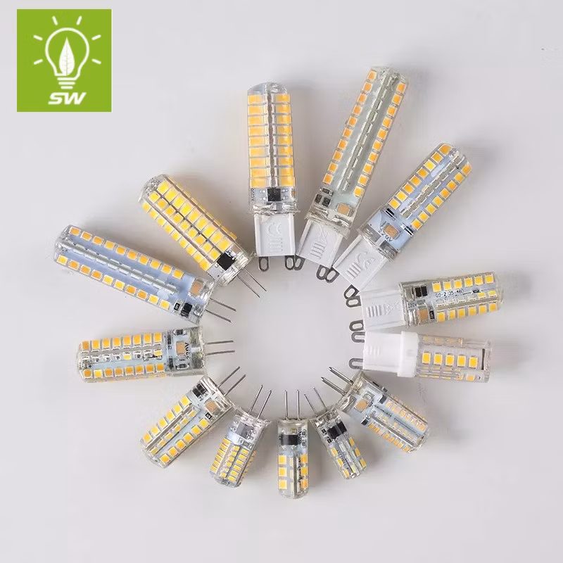 G4 LED Bulb Bi-Pin Filament COB Lamp AC/DC 12 Volt 3W Landscape Light Bulb (Equivalent 20 Watt G4 Halogen lamp) 3000K 250-320lm Warm White G4 G9 LED Light