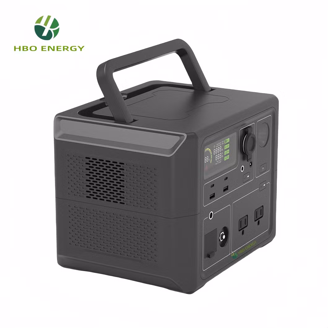 Hbo 600W Portable Power Station with Solar Panel