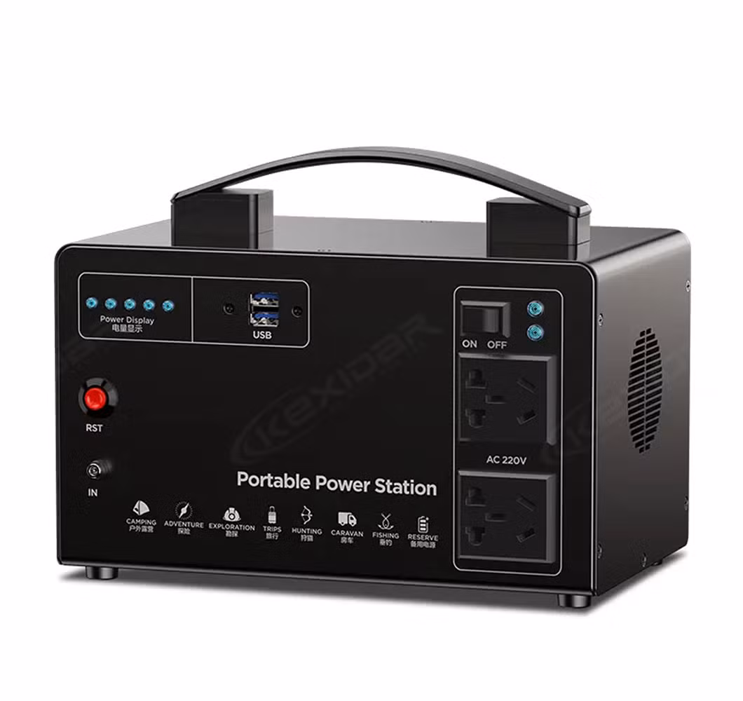Portable Power Station 600W Outdoor Camping Travel Battery Power Supply
