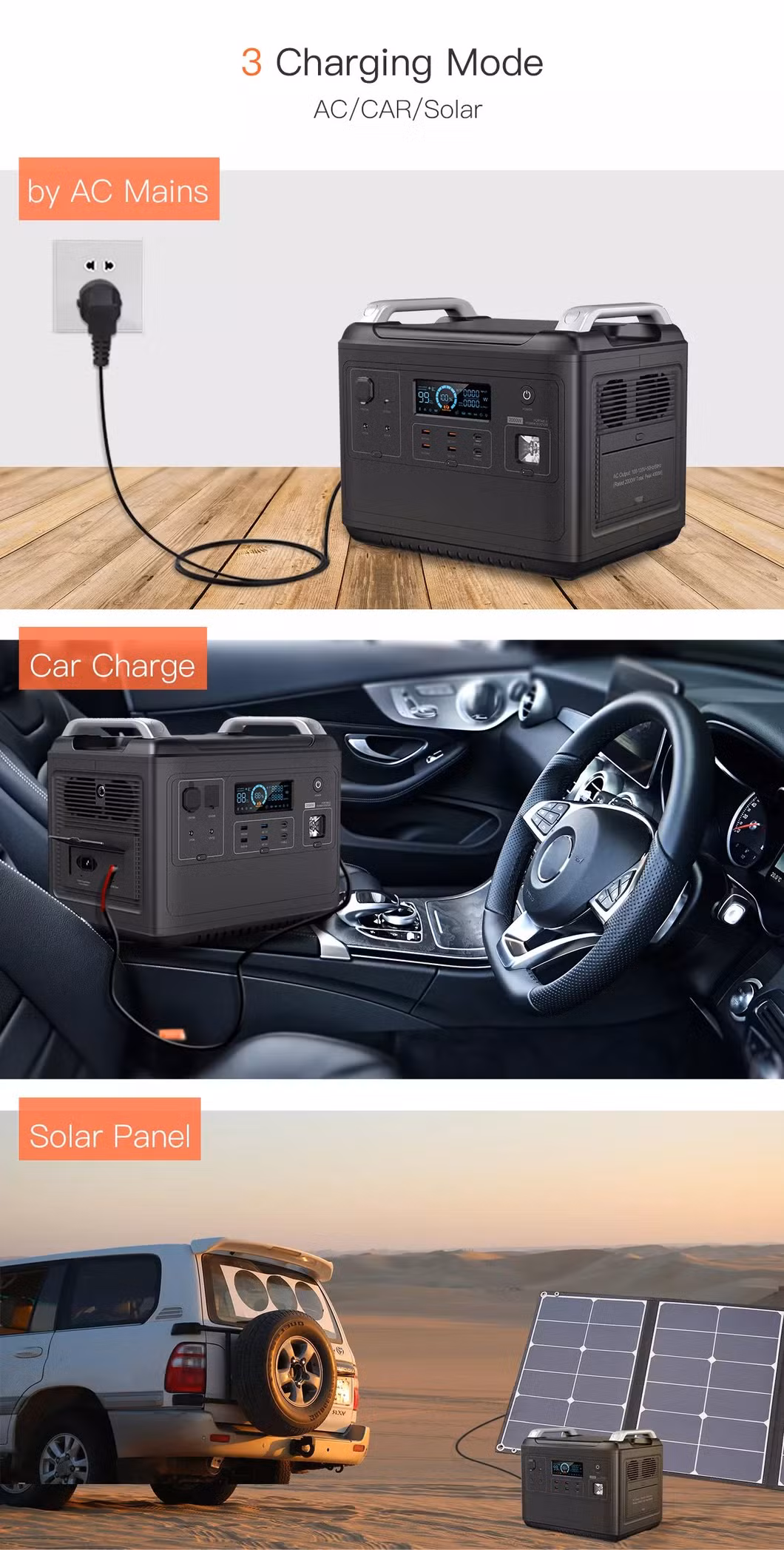 Factory Price Portable Energy Storage Power Station 1997wh 51.2V 39ah Solar Lithium Battery Generators for Outdoor Camping and Household
