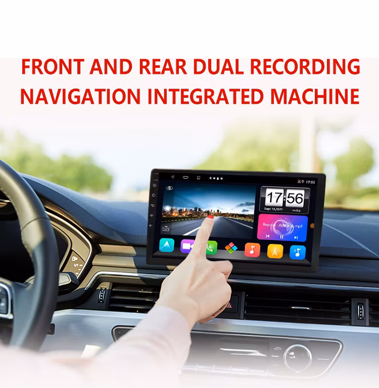 Wemaer 3D Bird View Vehicle Waterproof Camera Car Navigation Touch Screen Car DVD Player Built-in HD Android Navigation