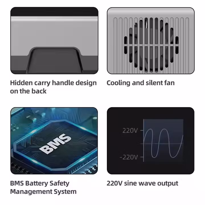 300W 500W Portable Power Bank Charger Mini Portable Power Bank Keychain Solar Portable Power Station 2000W