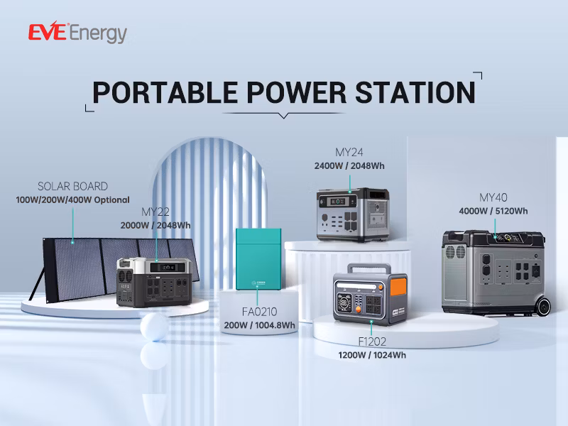 Eve 2048wh Supply 3000W/2000W Portable Power Station/2400W Solar Generator
