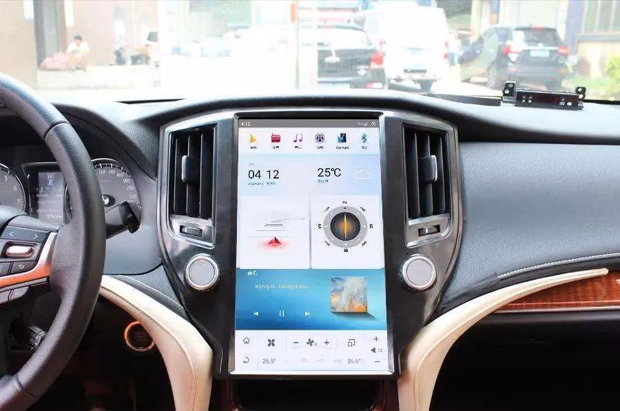 13.6inch Android Screen for Toyota Crown 2015-2018 with GPS WiFi 4G Carplay+DSP Car DVD Player