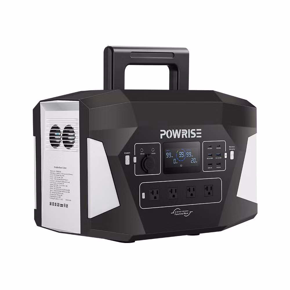 New Arrival 500W 1000W 2200W 3000W Solar Portable Rechargeable Power Station Battery Portable Power Station Multi-Funtional Multi-Colourful