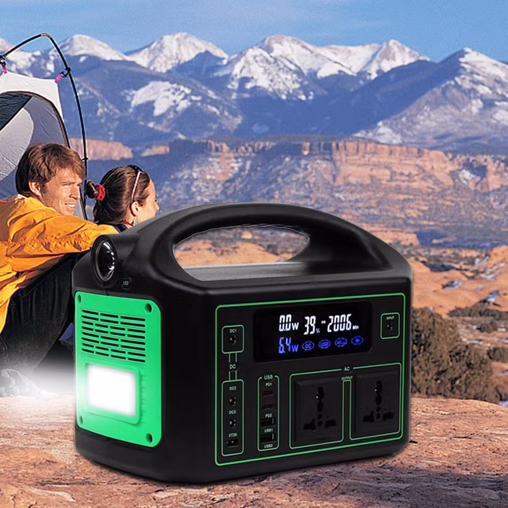 500W Portable Power Station – Reliable Backup Power for Outdoor Adventures and Emergencies