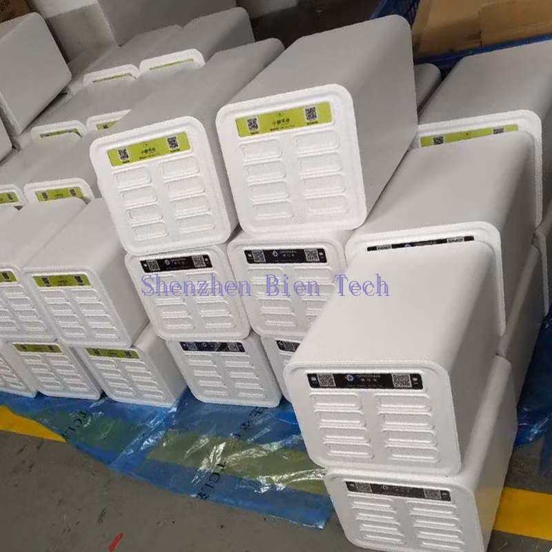 8PCS 5000mAh Shared Power Banks Rental Stations with Lightning/Type C/Android Cable
