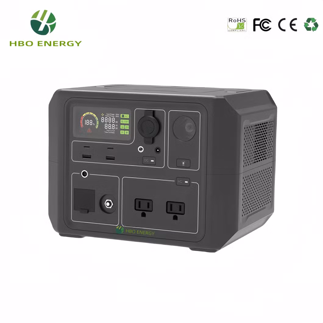 Hbo 600W Portable Power Station with Solar Panel