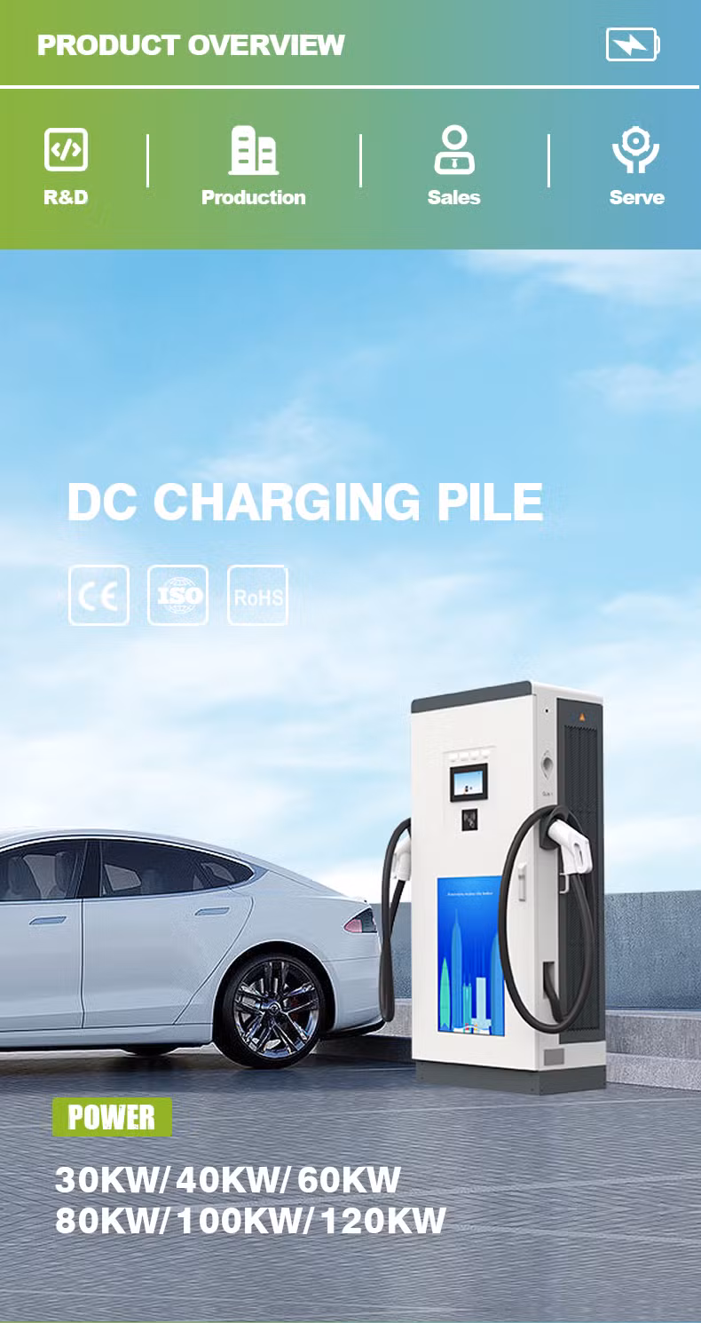 40kw Japanese Standard DC Charging Station Ground-Mounted Type Single Gun