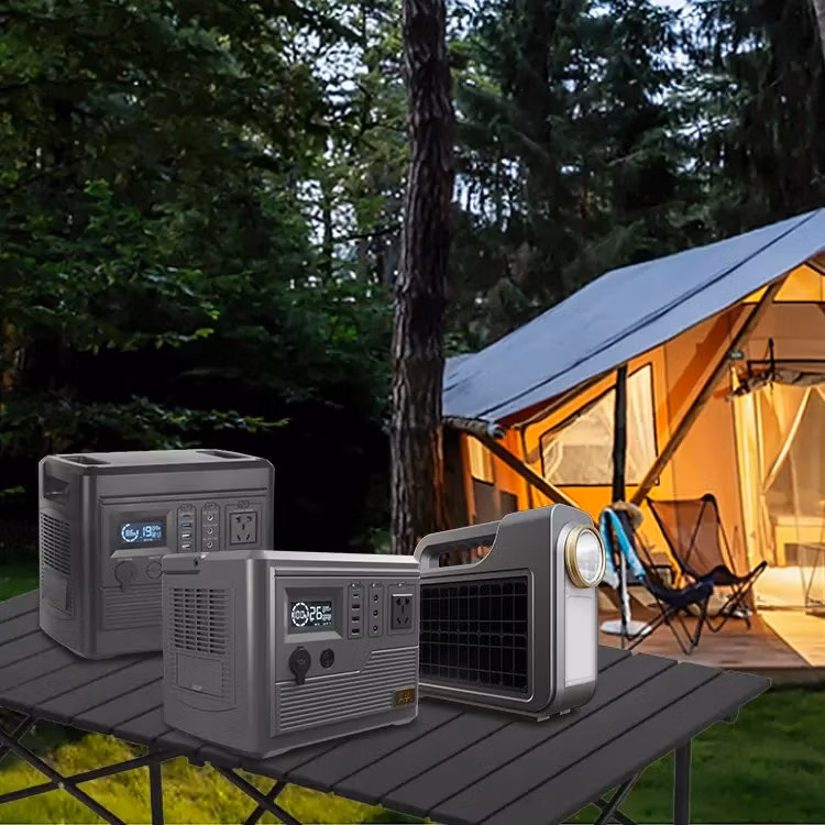 Outdoor Portable Camping Solar Energy System 300W 600W 1000W 2000W LiFePO4 Battery Power Stations