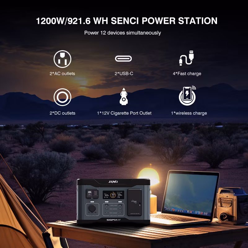 Portable Power Station with Solar Panel Generator 300W 1500W 600W 1000W 1200W 2000W 2400W 3600W 5500W 1kw 1.2kw 2kw 2.4kw 3.6kw 5.5kw 300 1000 Watt W Kw