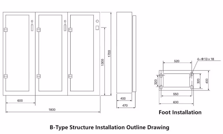 Green Storage Station Small Power Distribution Box China 10kv Outdoor Low Voltage Power Distribution Box to Power Generation Enterprises