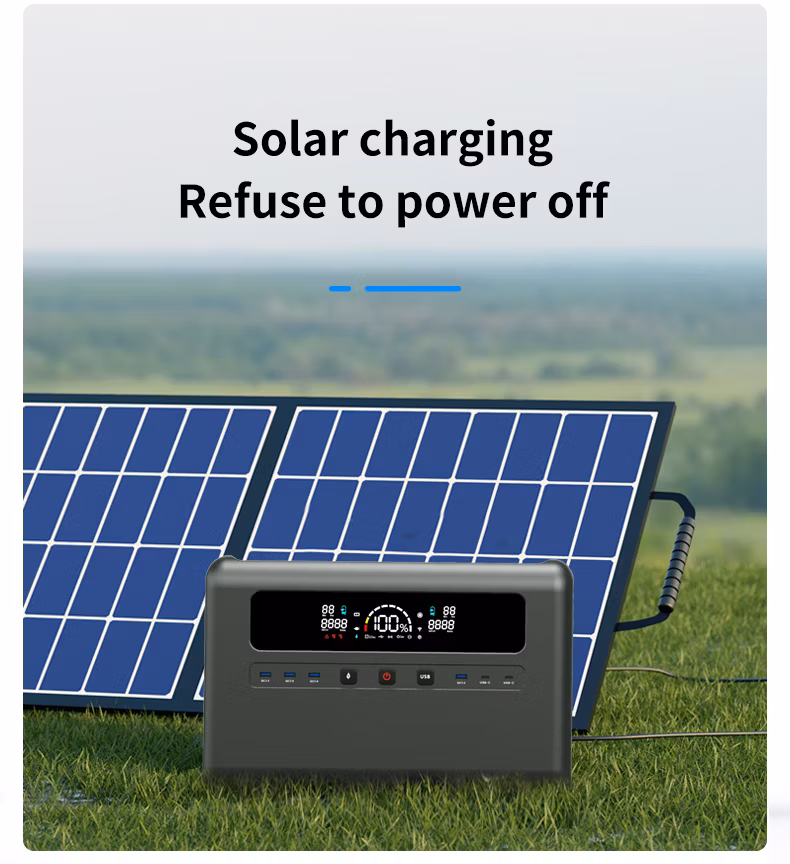 Outdoor Camping DC AC 110V/220V Portable Power Station 500W 600W 2400W Power Bank
