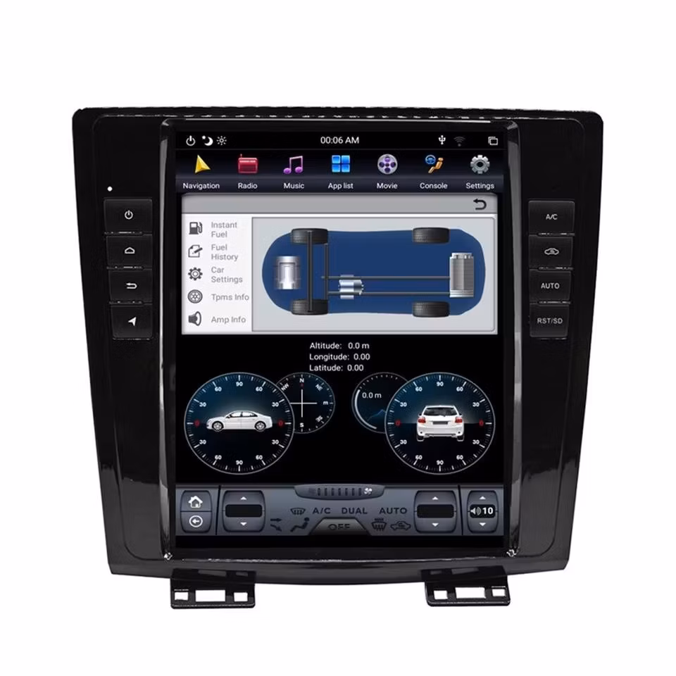 10.4" Tesla Style Car DVD Player for Haval H6 13-16 with Carplay DSP Vertical Screen Android Radio Android