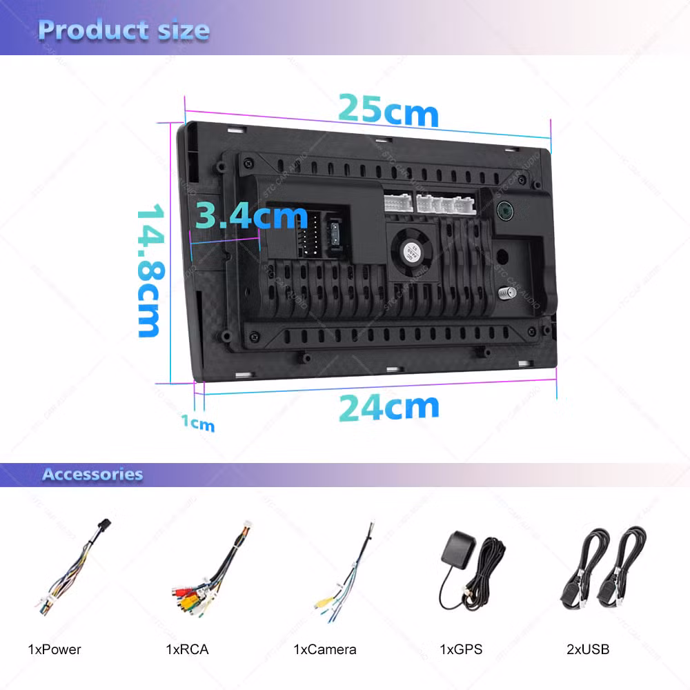 9 Inch 1+32g Universal Car Player MP5 Car Radio Stereo Android Car DVD Player with USB Bt FM GPS Navigation