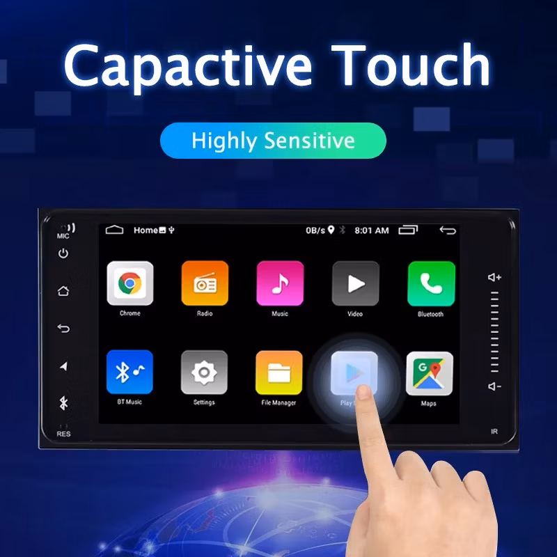Toyota 2DIN Car Stereo DVD Android GPS Navigation Radio Touch Monitor 7inch Car Media Player