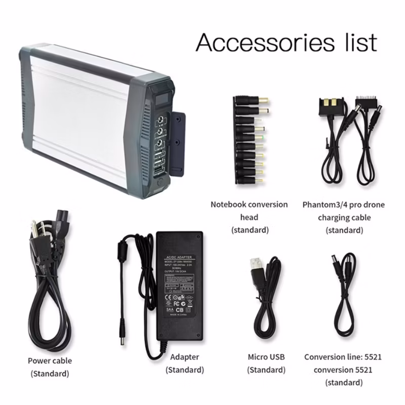 Portable Power Station 220W Emergency Backup Lithium Battery Generator with OEM Service