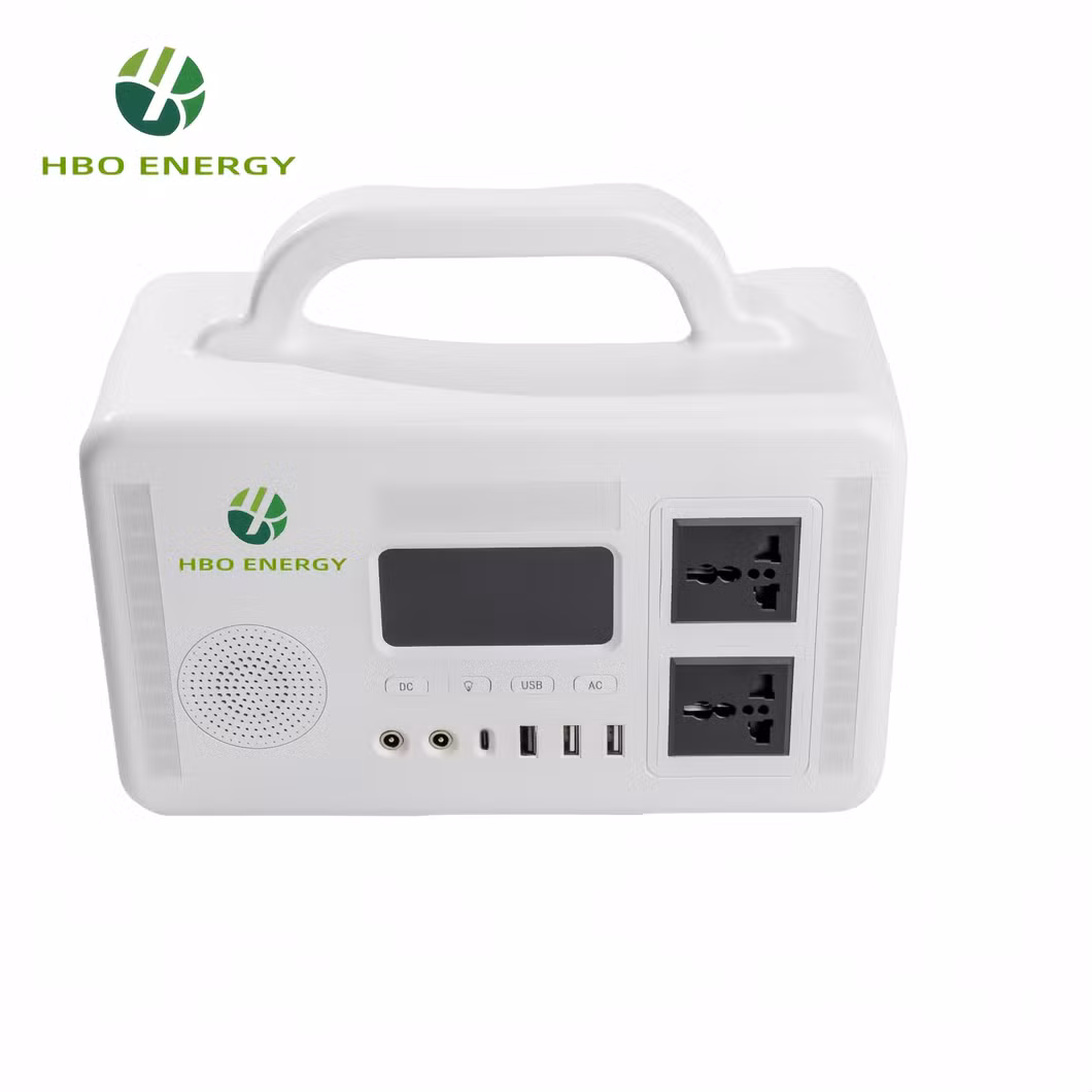 300W Solar System Mobile Power Battery Generator Portable Power Station