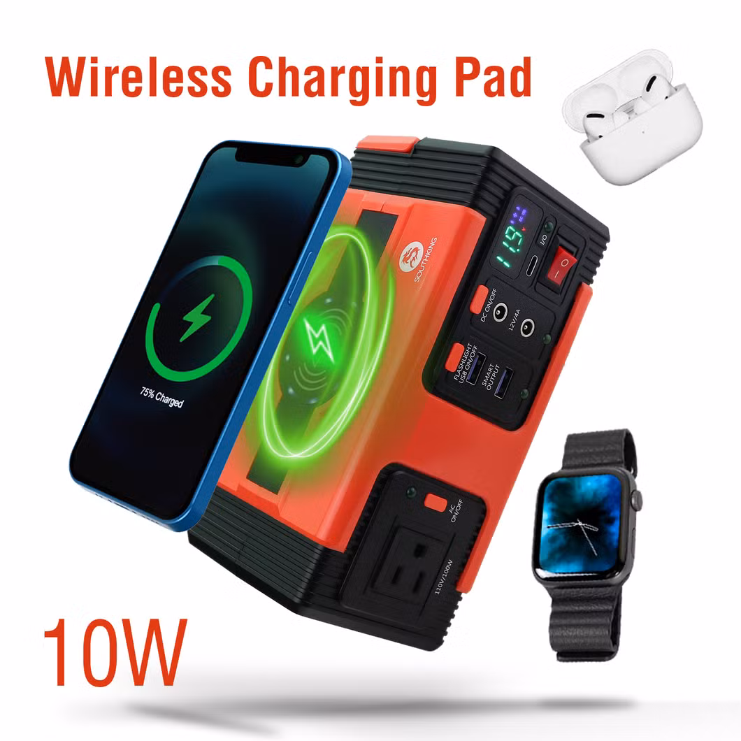 2024 Portable Power Bank Station Power Generator 100W for Camping Outdoor Car Power Station