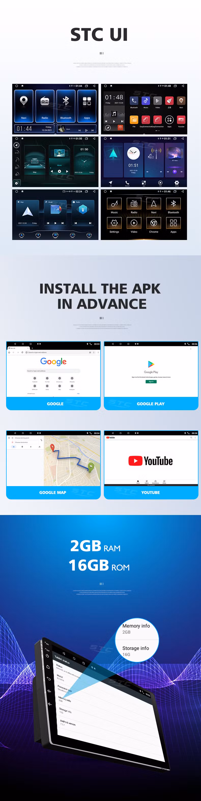 Hot Sale Products 9 Inch Car Video Android Audio GPS Stereo Radio Navigation System Audio Auto Electronics Video DVD Player