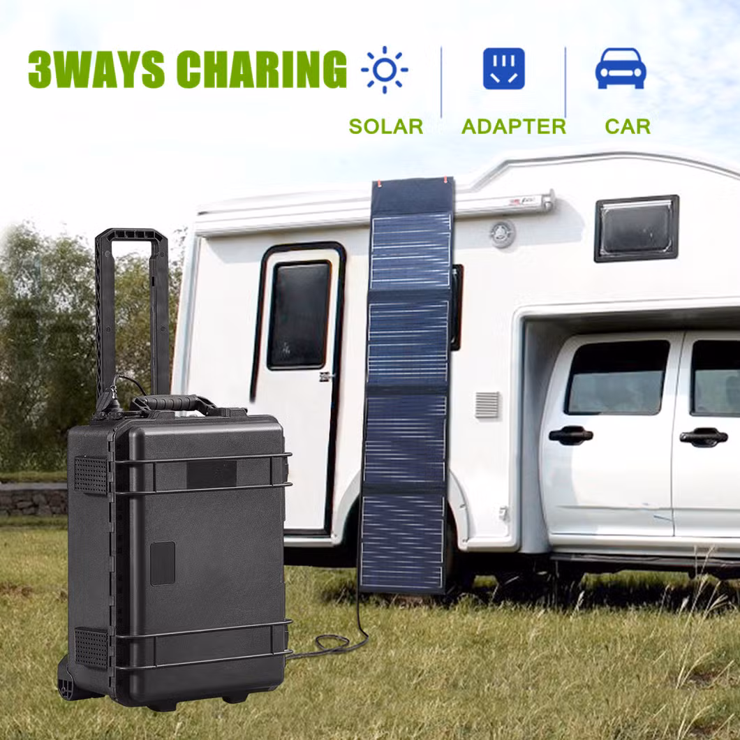 Home 110V 220V Camping Solar Generator Power Station 5000W 3000W 2400W 1500W 600W 500W 300W Portable Power Station