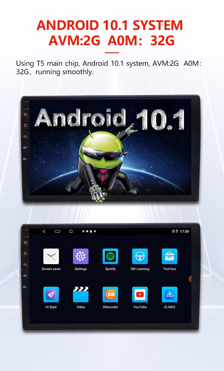 Wemaer 3D Bird View Vehicle Waterproof Camera Car Navigation Touch Screen Car DVD Player Built-in HD Android Navigation