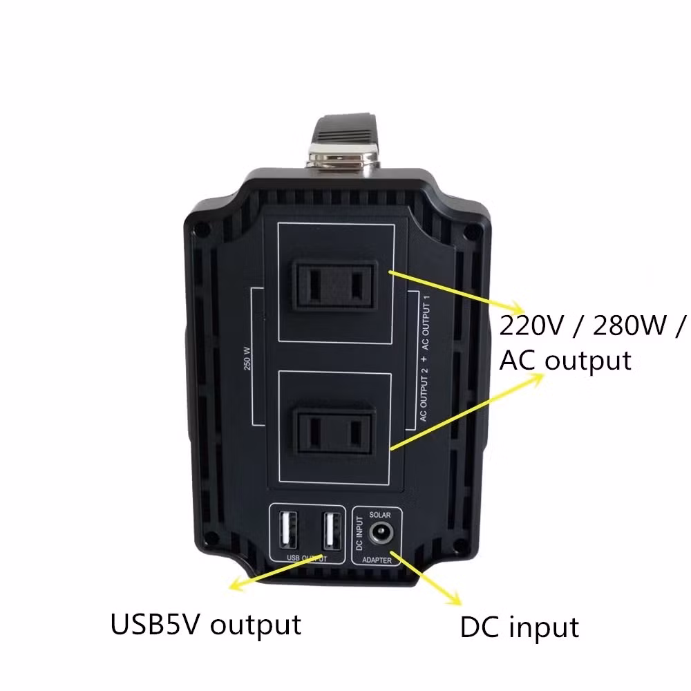 Solar Charging Station AC Output Portable Generator Solar Power Bank