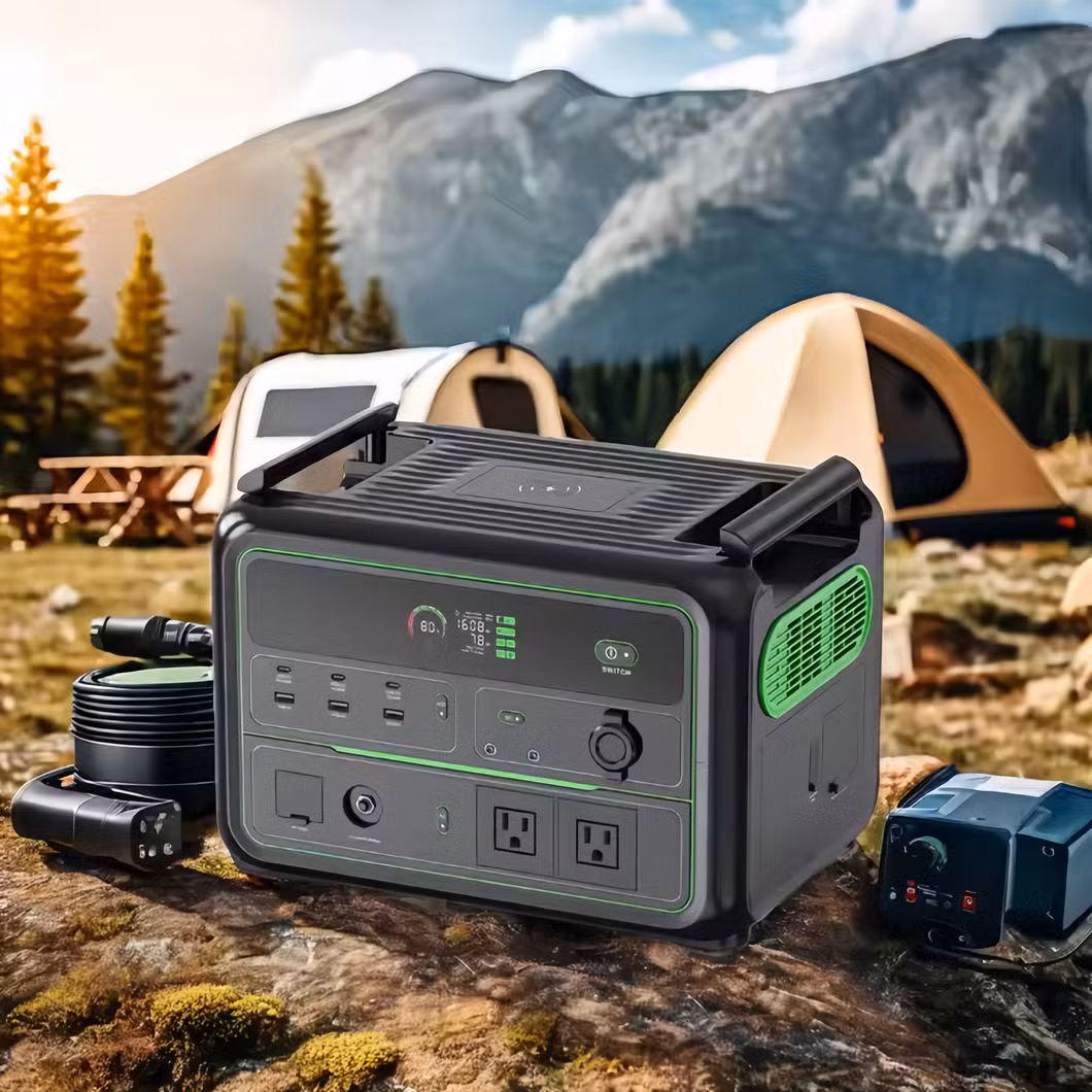OEM/ODM 110V 230V 1000W Solar Charging Emergency AC/DC Power Supply Portable Power Station