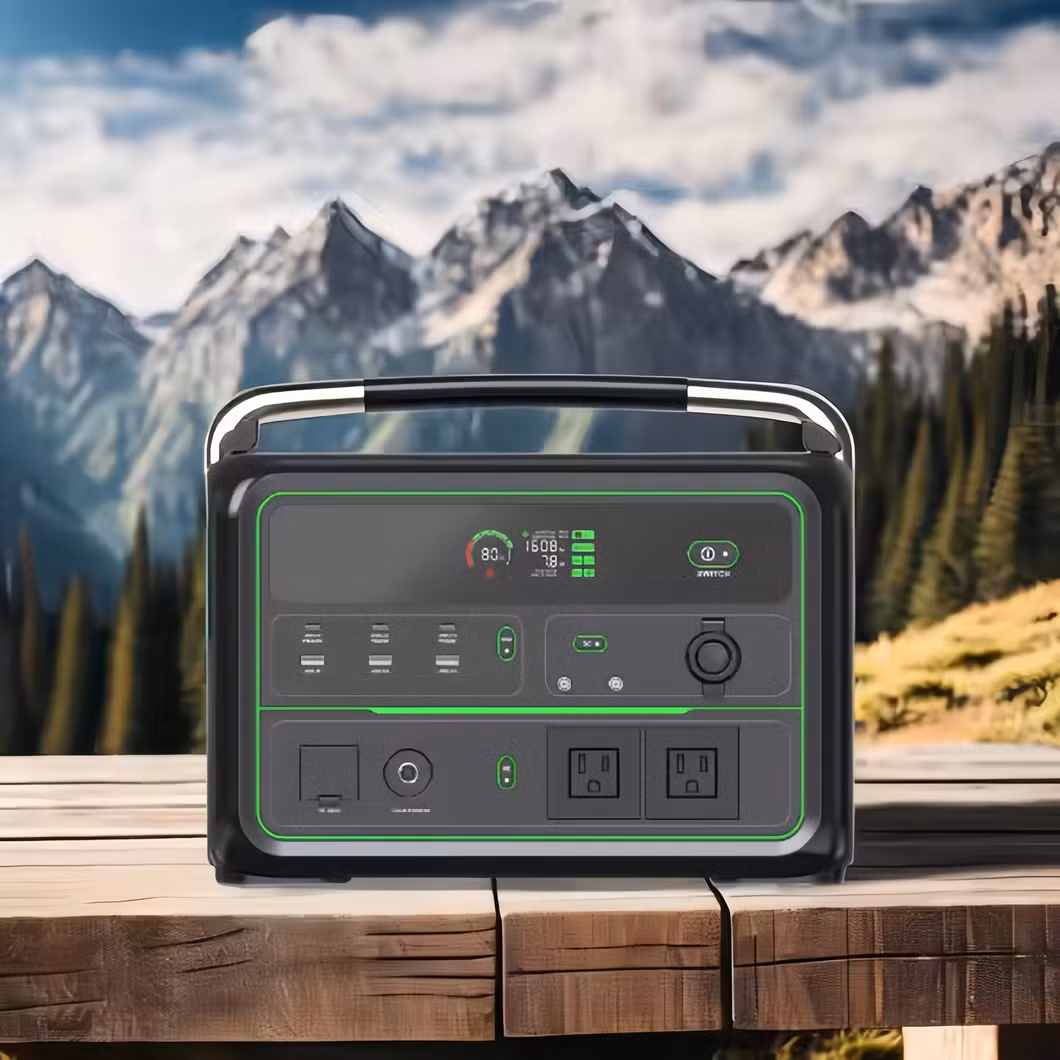 OEM/ODM 110V 230V 1000W Solar Charging Emergency AC/DC Power Supply Portable Power Station