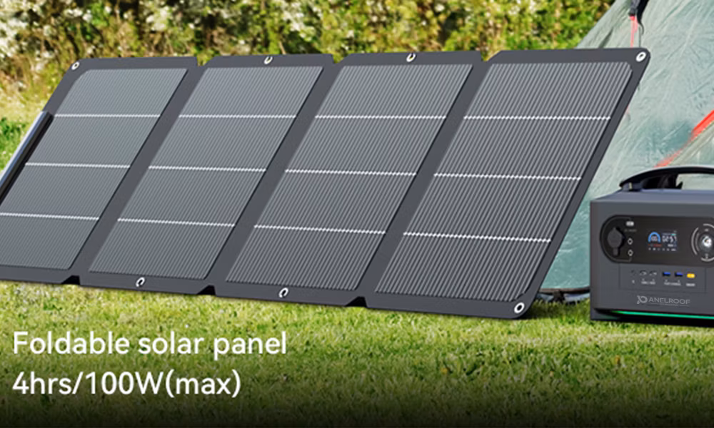 Panelroof Multi Charging 700W 1000W 2400W Solar Portable Power Station for Travel Camping