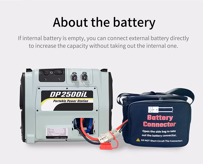 Portable 2000W Quick Power Boost Fast Charging Portable Solar Power Station