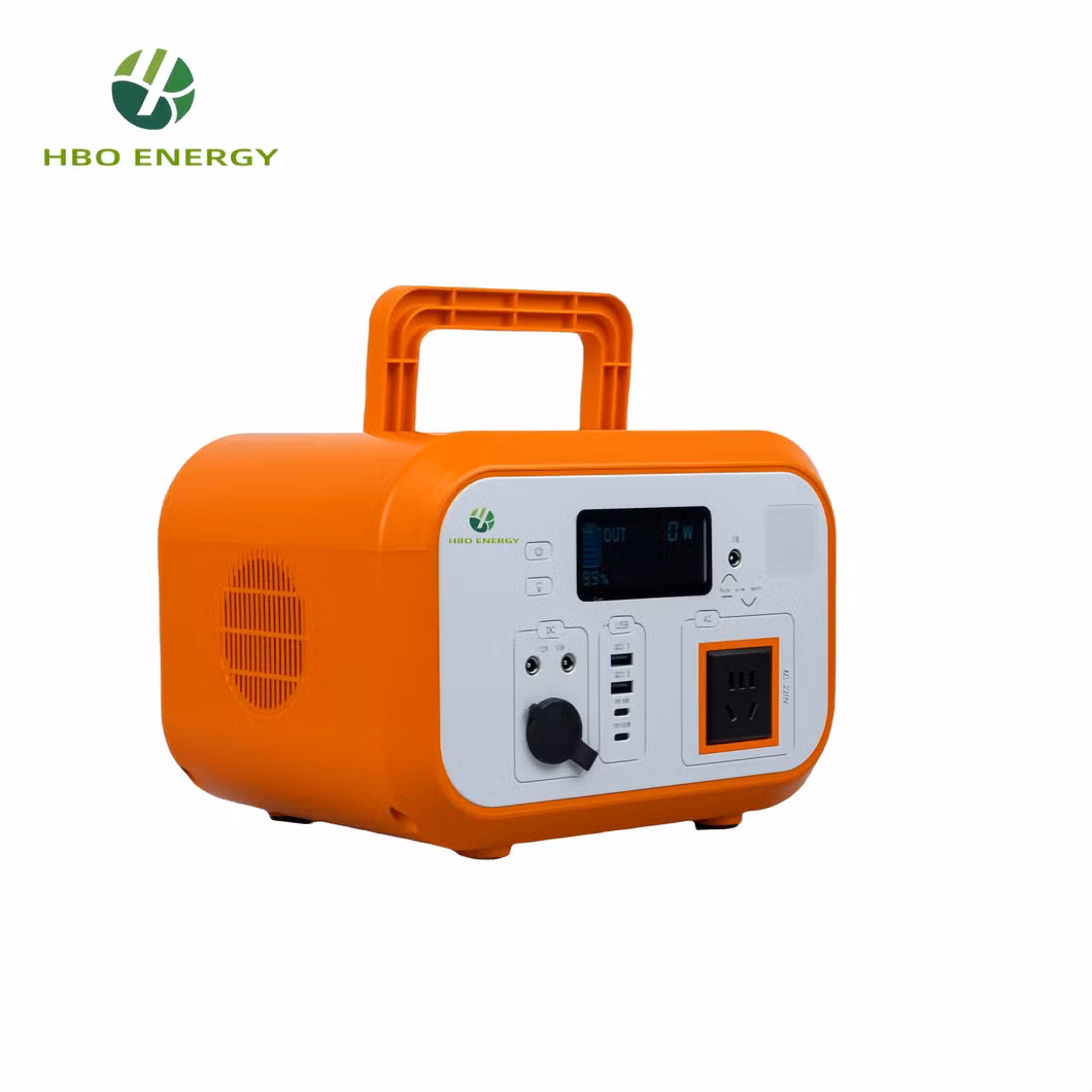 Hbo Solar AC Charging Generator Lithium Battery Outdoor Camping Emergency Backup Camping Portable Power Station