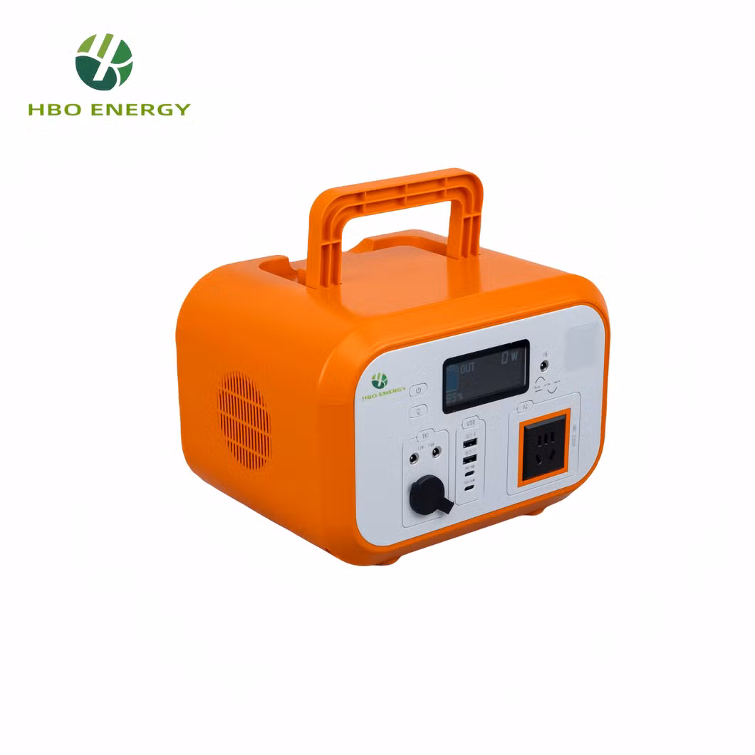 Hbo Solar AC Charging Generator Lithium Battery Outdoor Camping Emergency Backup Camping Portable Power Station