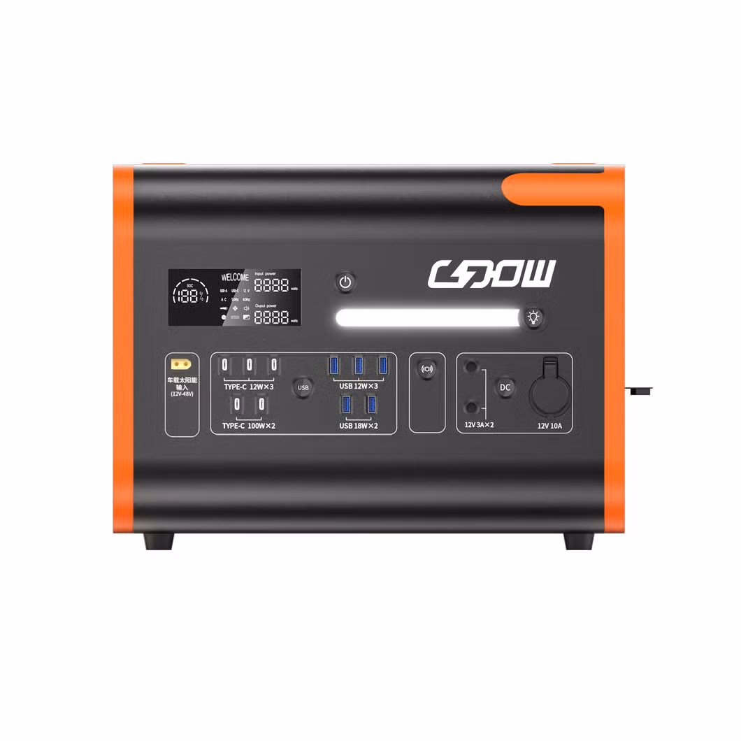 Energy Storage Lithium Battery, 220V/40ah/2200W Solar Power Portable Outdoor Energy Storage Power Station