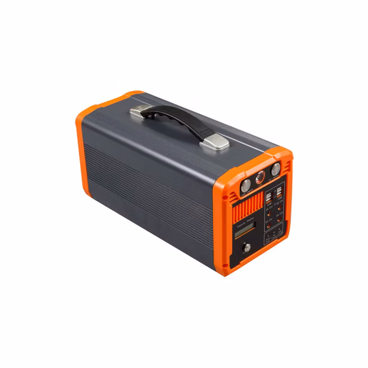 500W Portable Power Supply 3D Hologram Battery Power Station Emergency Outdoor Camping Power Bank Station