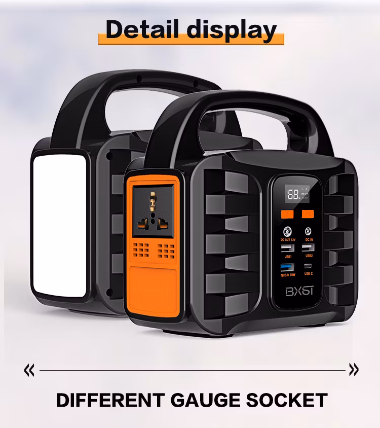 New Fashion 100W Portable Emergency Power Supply 110V 220V Power Station for Outdoor
