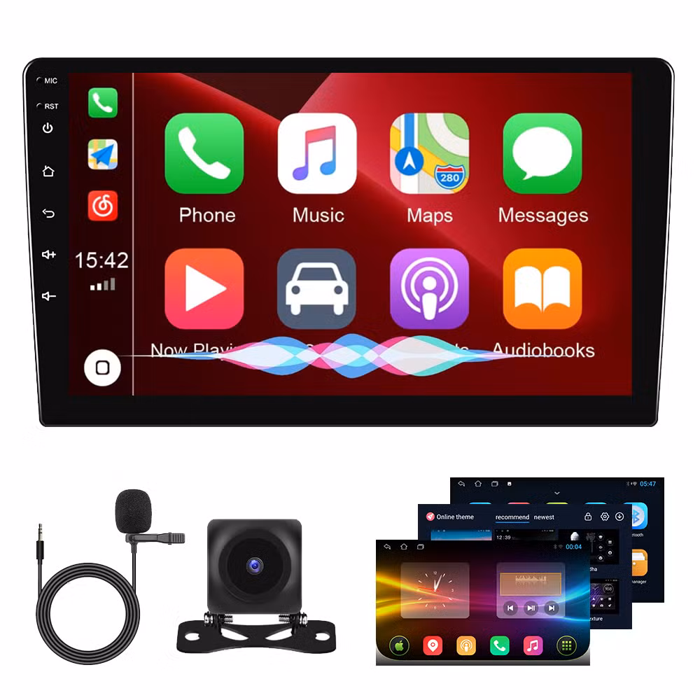 Android Screens 9 Inch Radio Auto FM Radio Car Radio Double DIN Video Player Android 10 Auto Multimedia Stereo GPS Navigator