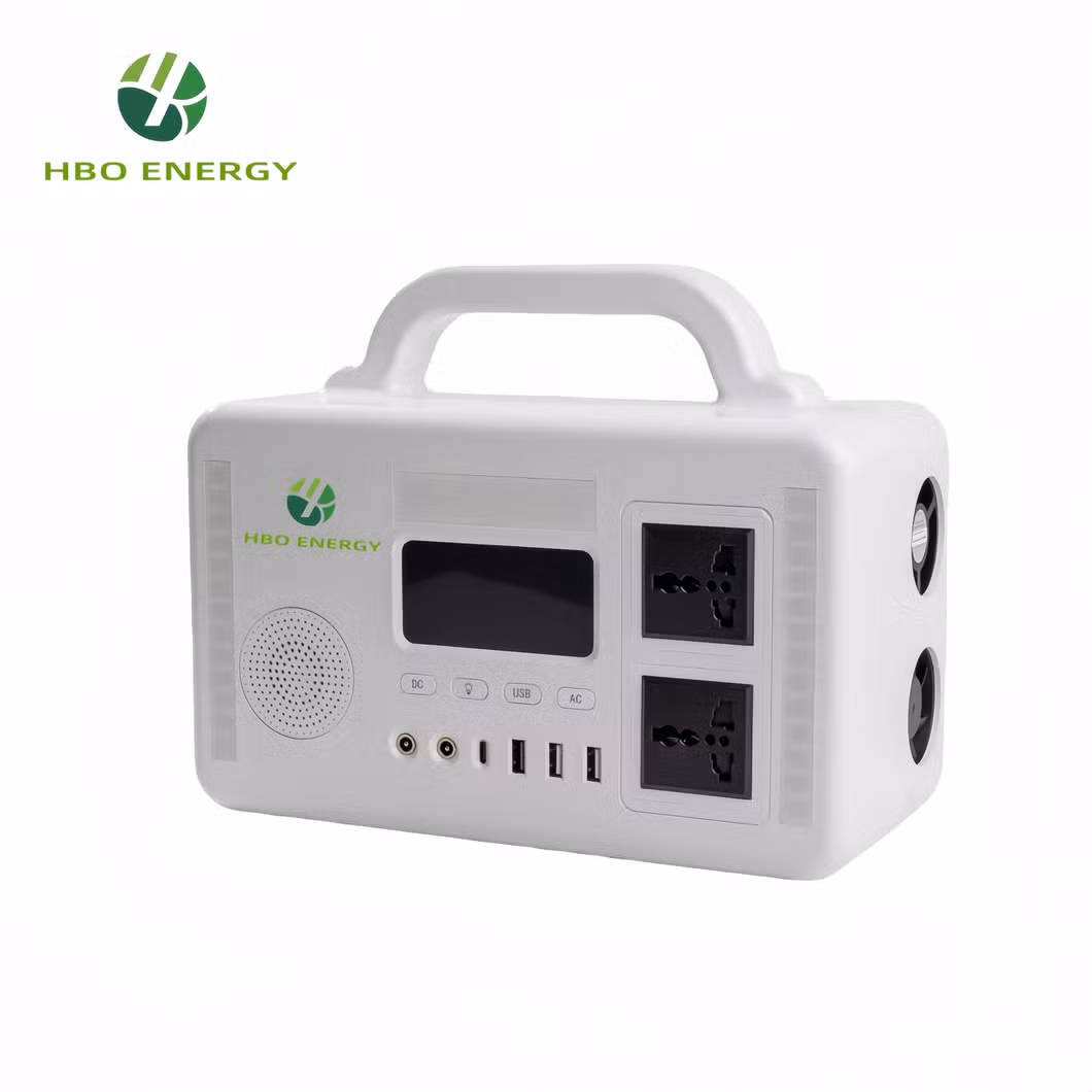300W Solar System Mobile Power Battery Generator Portable Power Station